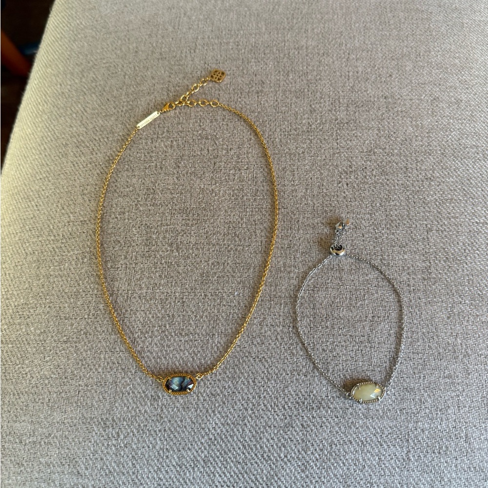 Kendra Scott Necklace and Bracelet - EUC